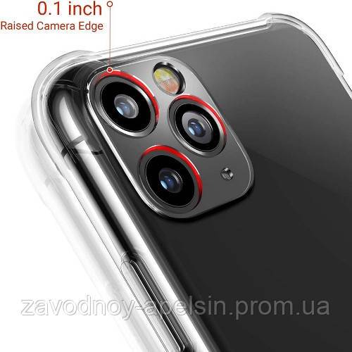 IPhone 12 pro max Прозрачный чехол Антишок - фото фото фото 2