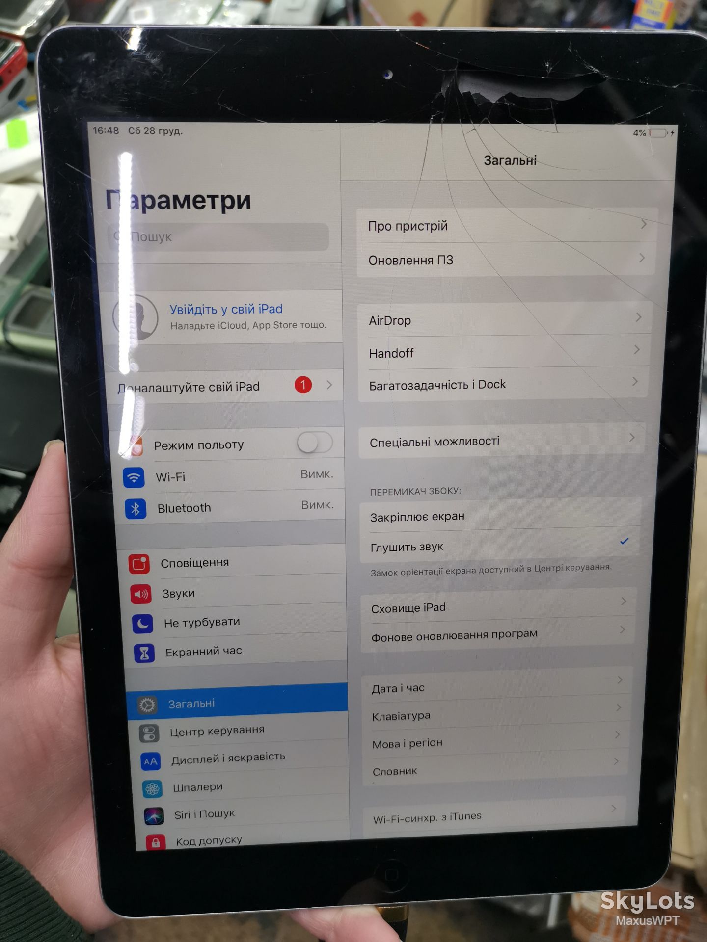 #1176 Sklad Ipad Air 16 black gray a1474 - фото фото фото 1