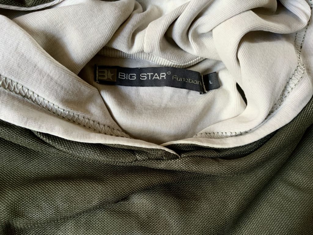 Худи big star  (хлопок+сетка), р.xs/s - фото фото фото 3