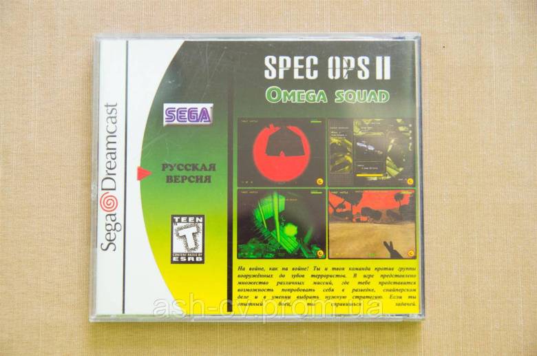 Диск для SEGA Dreamcast гра SPEC OPS II - фото фото фото 1
