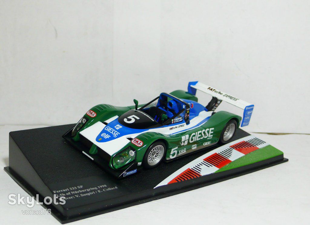 1/43 FERRARI 333 SP, 1998 №5. IXO - фото фото фото 0