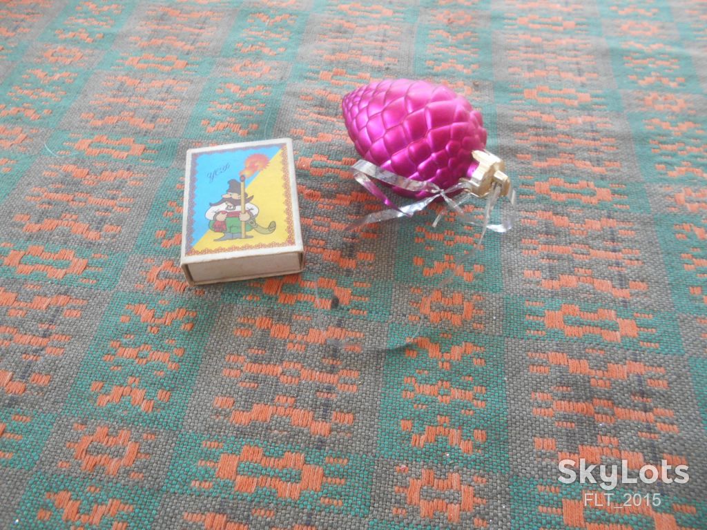 Елочная игрушка СССР: шишка - фото фото фото 0