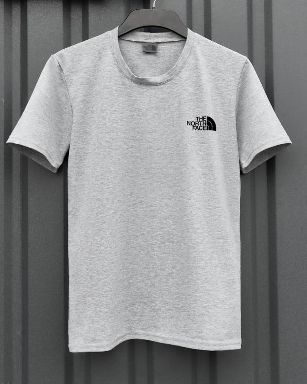 Футболка TNF серая M - фото фото фото 5