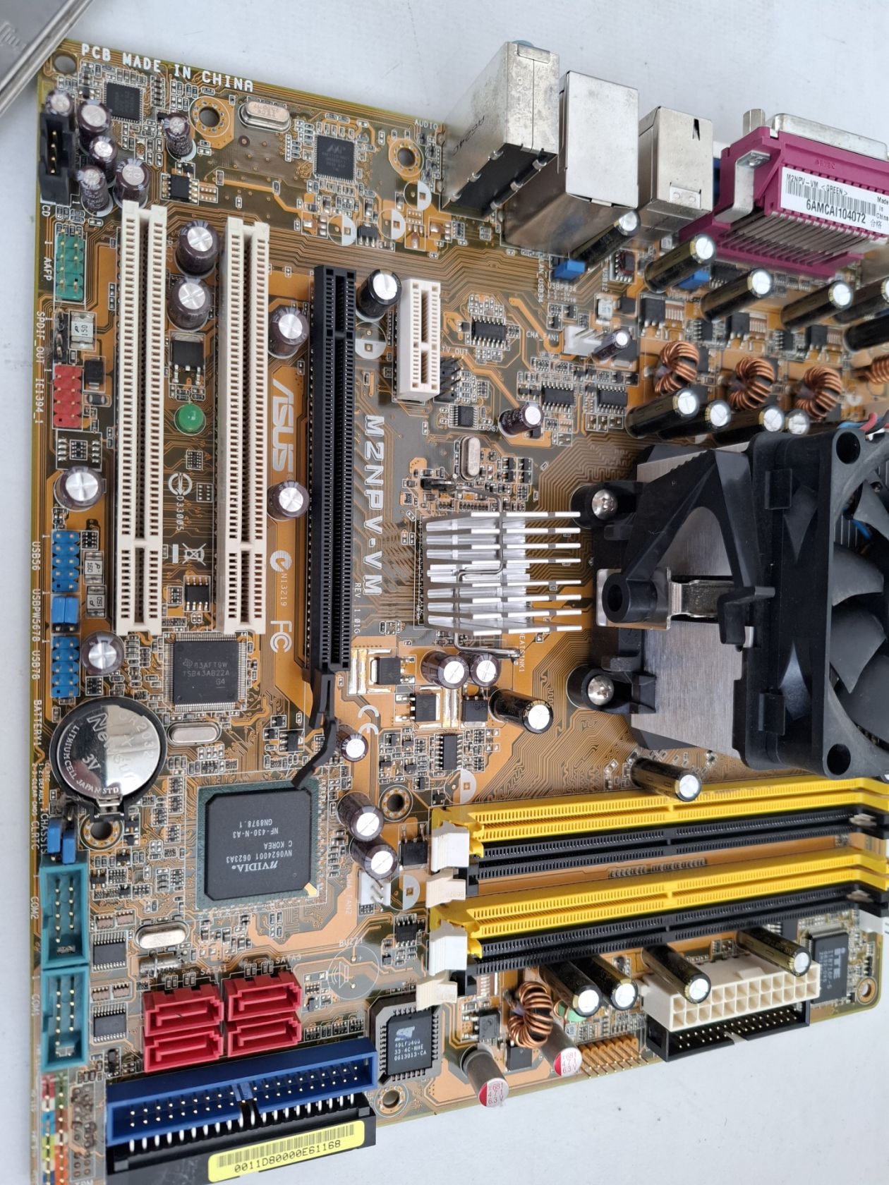 Материнська плата  Asus M2NPV-VM    (SocketAM2 GeForce 6150), AMD 3000+      (№63) - фото фото фото 5