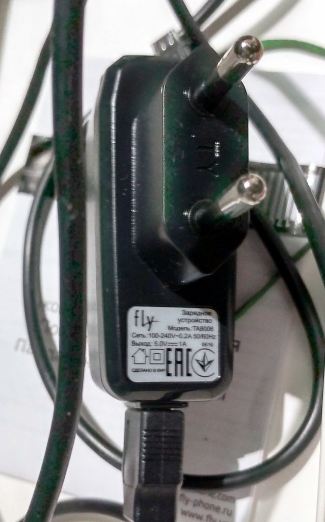 Зарядное устройство USB 5V 1A TA8006 для Fly FS504 Cirrus 2 - фото фото фото 0