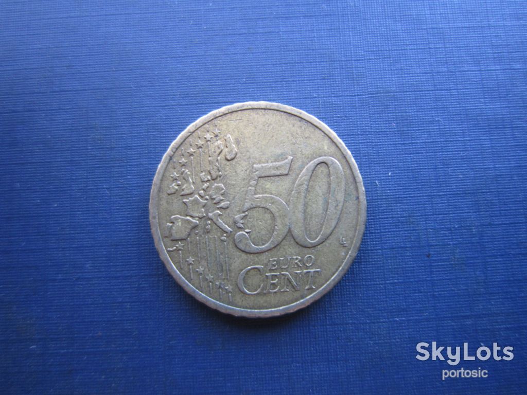 Монета 50 євроцентів Німеччина 2002 J - фото фото фото 1