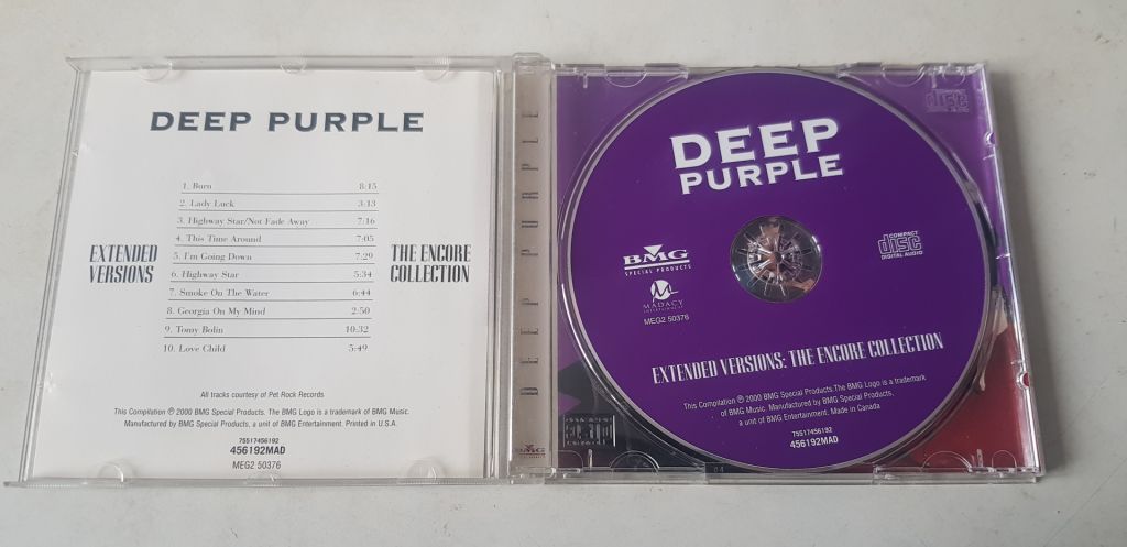 Deep Purple Extended Versions CD фірмовий - фото фото фото 2