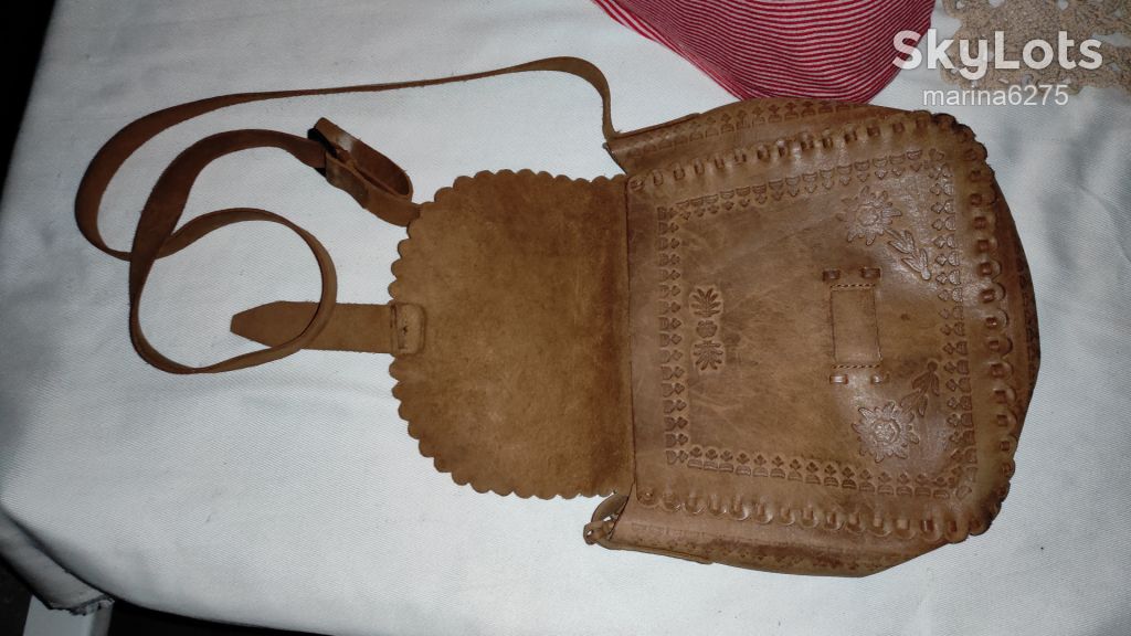 Accessorize~Сумка CROSSBODY 100% Buff leather - фото фото фото 9