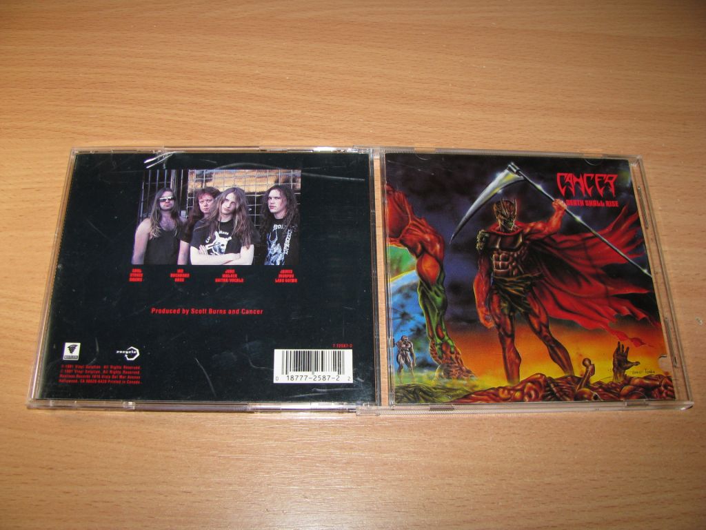 CANCER - Death Shall Rise  (1991 Restless 1st press,USA) - фото фото фото 0