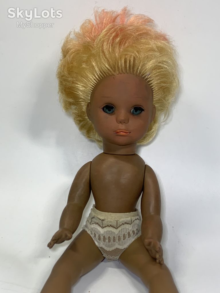 1960-80-ті рр. Вінтажна лялька НДР Schalkau  (Шалькау) «мулатка» часів СРСР Н2256  Рідкісна колекційна - фото фото фото 7