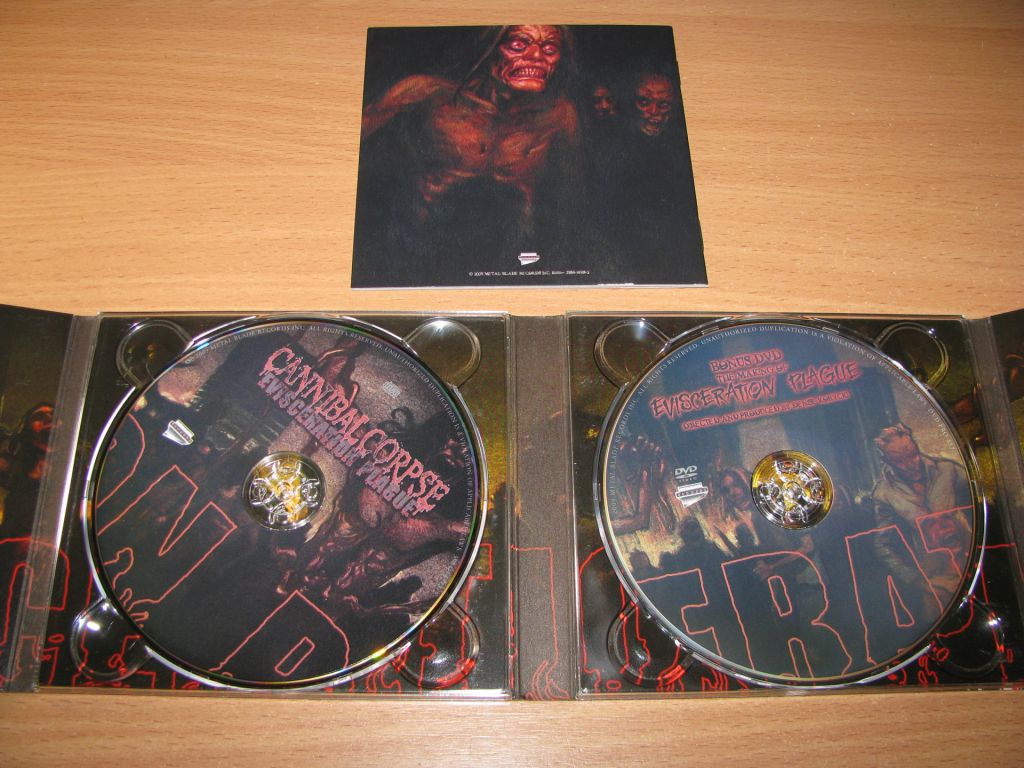 CANNIBAL CORPSE - Evisceration Plague    (2009 Metal Blade CD/DVD DIGI,USA) - фото фото фото 3