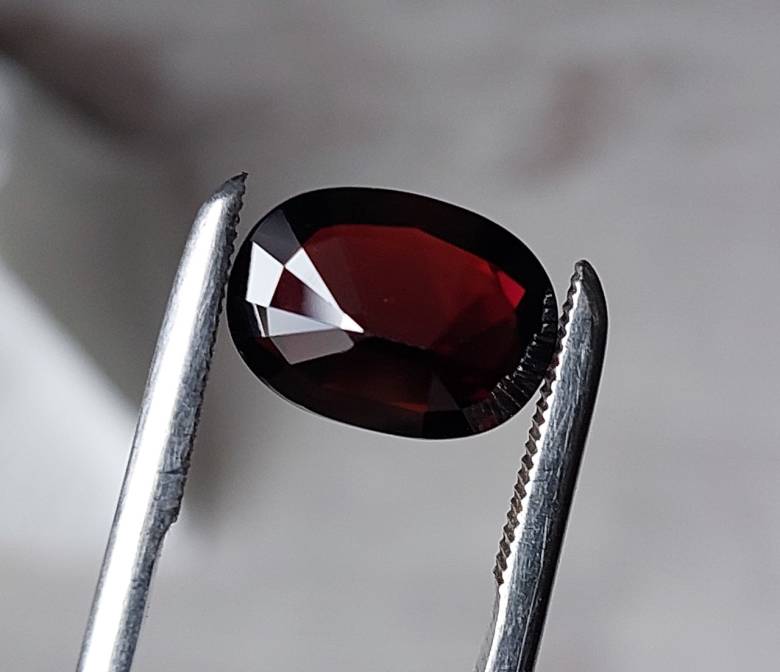 Гранат 7.52 ct  14,0 x 10,3 x 5,7 мм - фото фото фото 2