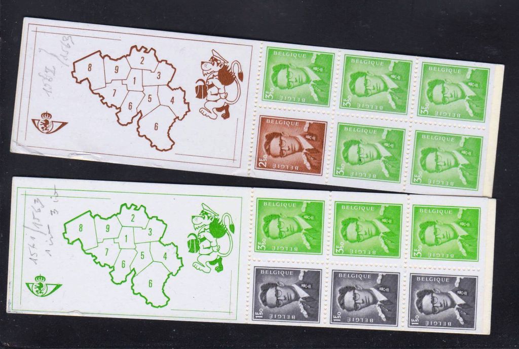 Бельгия   MNH - 2а л/блока -  личности - - фото фото фото 0