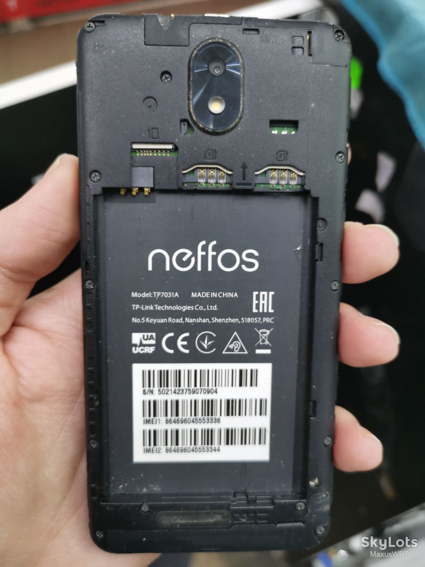 #191 Sklad Tp link tplink  neffos tp7031a blue - фото фото фото 2