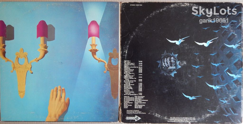 The Who – Tommy  (Decca – DXSW 7205, Canada) VG/VG+/VG+ - фото фото фото 3