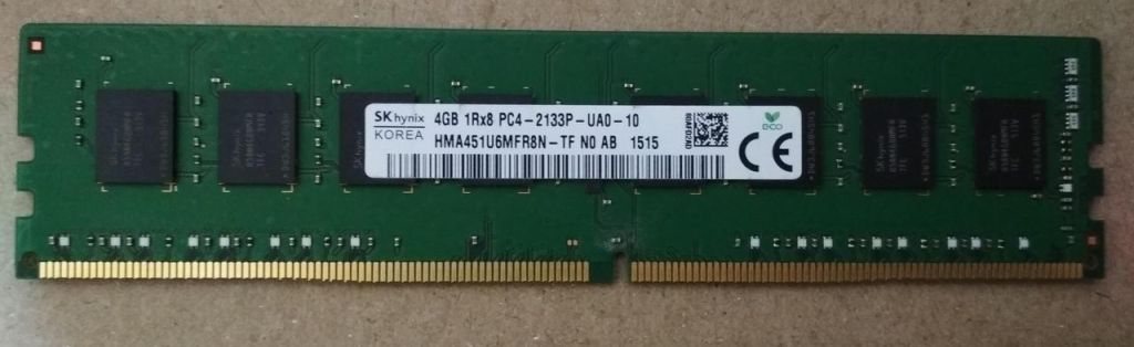 4GB DDR4 2133 Hynix HMA451U6MFR8N 1Rx8 RAM PC4-17000 Оперативна пам'ять - фото фото фото 0
