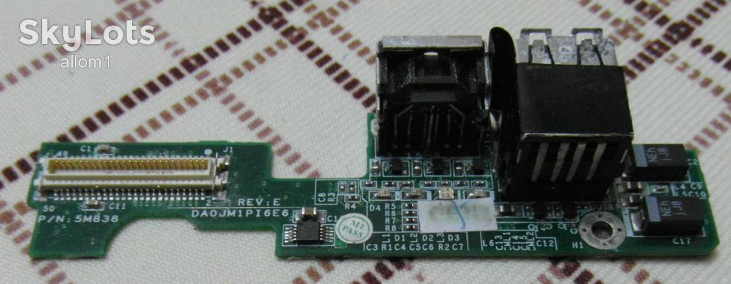 Плата USB ноутбука DELL Latitude  D600 D600M 5M838 DA0JM1PI6E6 - фото фото фото 0