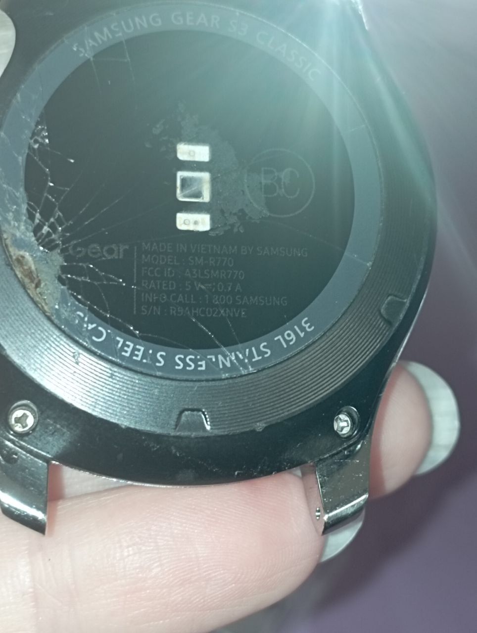 274 SAMSUNG Gear S3 Classic SM-R770 Silver - фото фото фото 6