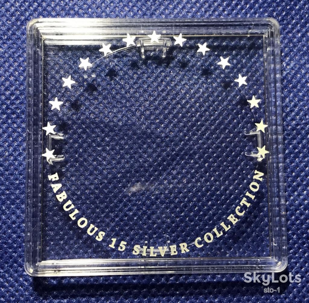 КВАДРАТНАЯ КАПСУЛА ДЛЯ МОНЕТЫ FABULOUS 15 silver collection Архістратиг Архистратиг Михаил родная НБУ - фото фото фото 0