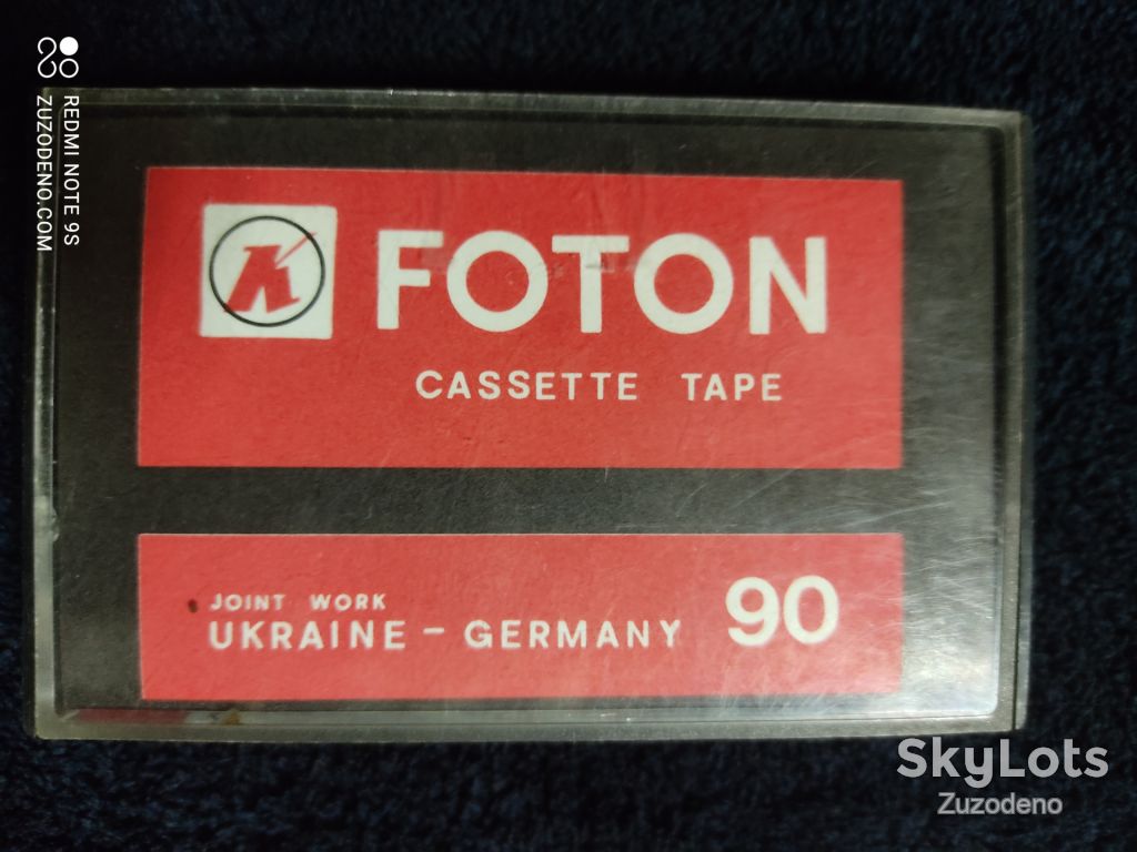 Б/У Аудио кассетa  FOTON 90 Україна - фото фото фото 0