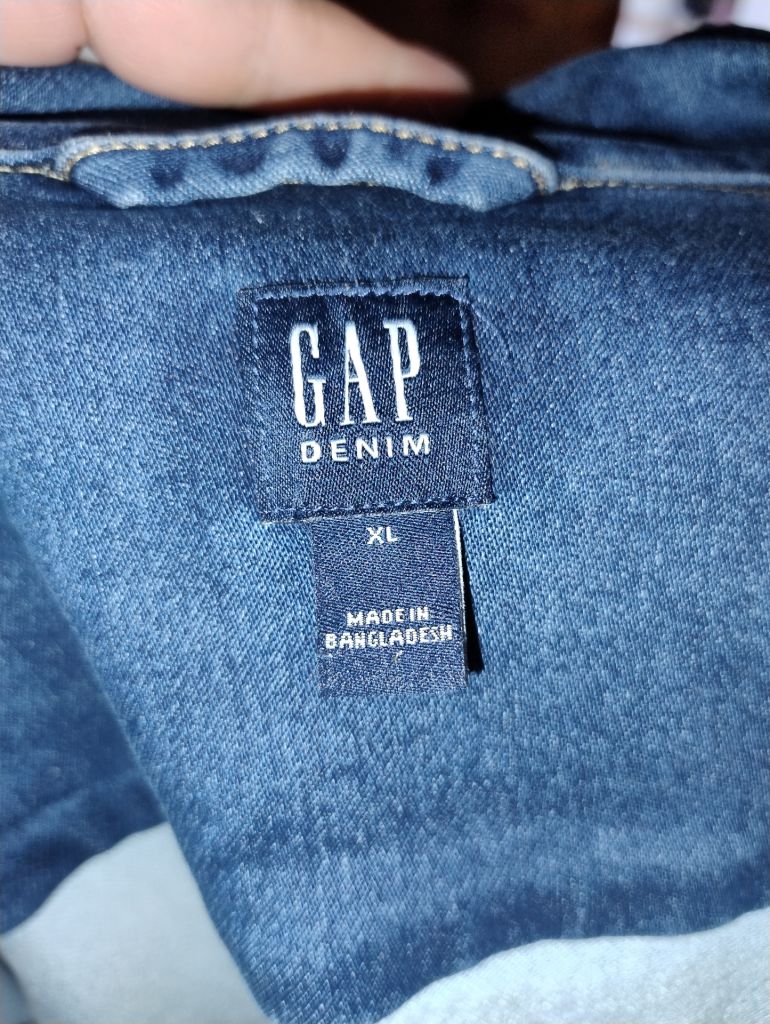 Пидждак джинсовый GAP на 12-13  лет, рост 146-152 см - фото фото фото 5
