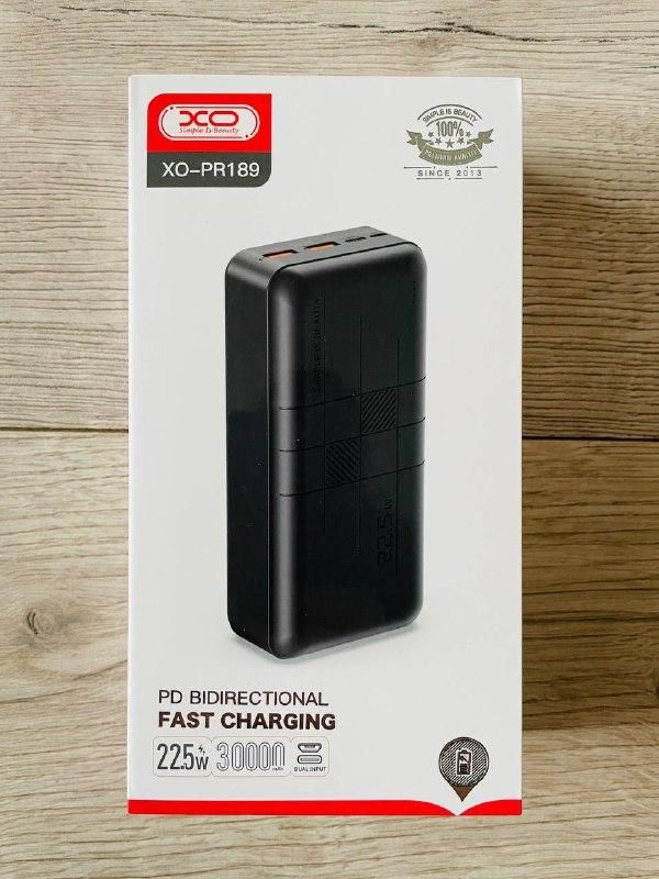 Power Bank XO PR189 30000 mah 22.5W - фото фото фото 0