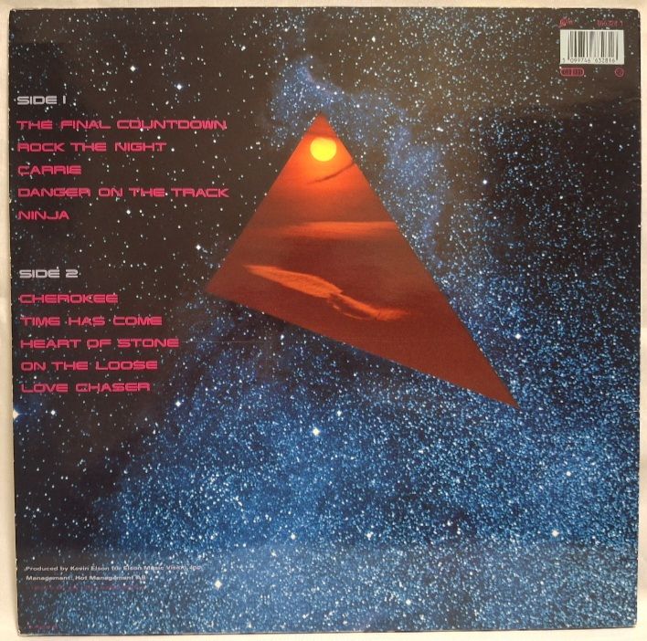 Europe - The Final Countdown - 1986.  (LP). 12. Vinyl. Пластинка. Holland. - фото фото фото 1