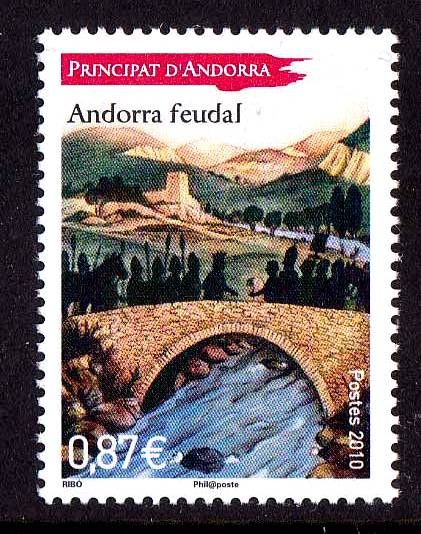 ZM Андорра  2010  г MNH   искусство - фото фото фото 0