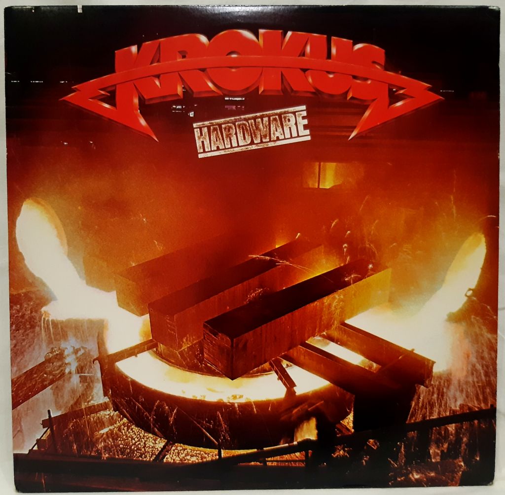 Krokus - Hardware - 1981.   (LP). 12. Vinyl. Пластинка. U.S.A. - фото фото фото 1