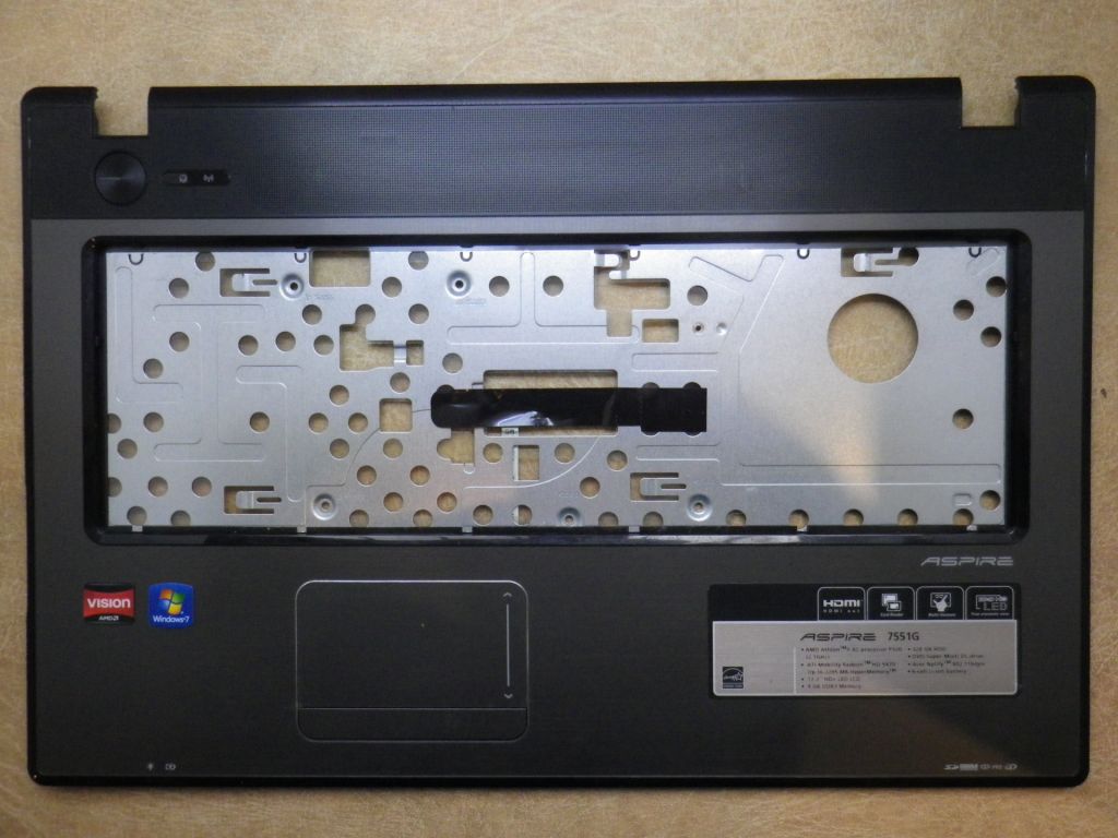 Б/У Топкейс Acer Aspire 7551G - фото фото фото 0