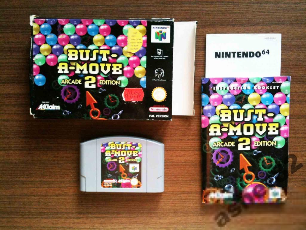 Игра на Nintendo 64 "Bust-A-Move 2 Arcade Edition"       (PAL) - фото фото фото 0