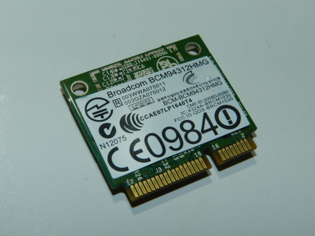 Модуль  (Адаптер) Wi-Fi Dell Inspiron 3537  (3521 3531) (Broadcom BCM94312HMG) - фото фото фото 1