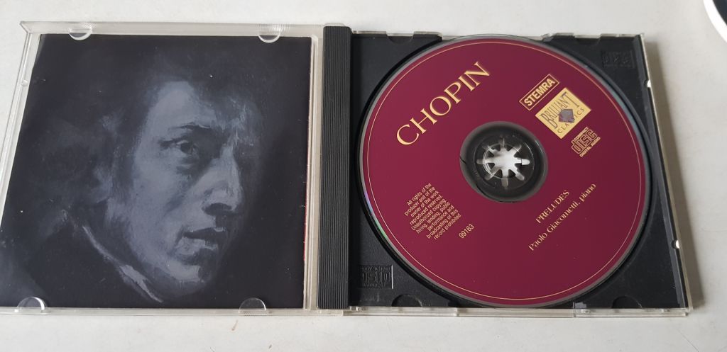 Chopin Preludes  (Paolo Giacometti) CD фірмовий - фото фото фото 2