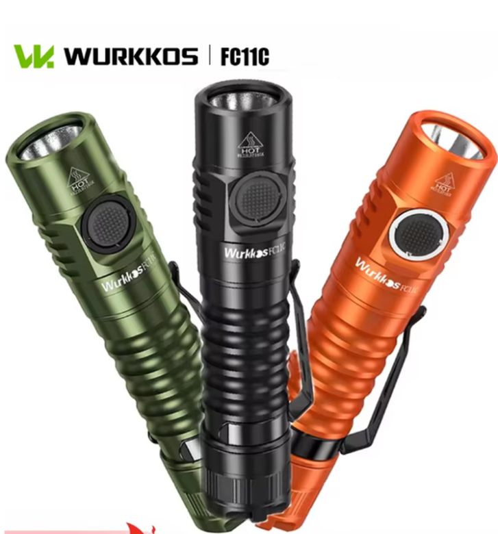 Магнітний ліхтар wurkkos fc11c edc. - фото фото фото 0
