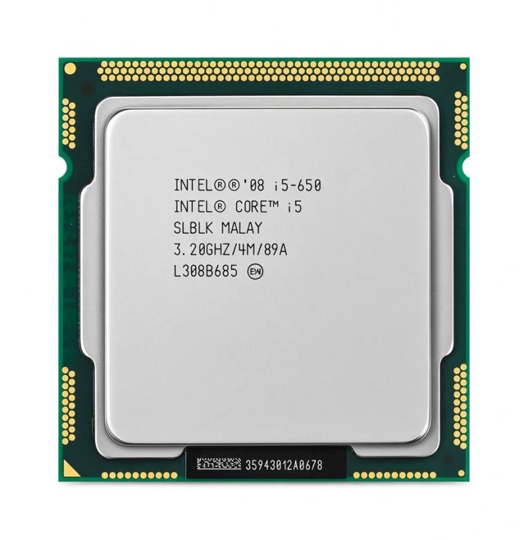 Процесор Intel Core i5-650 3.2-3.46 GHz, LGA1156 73W Б/В - фото фото фото 0