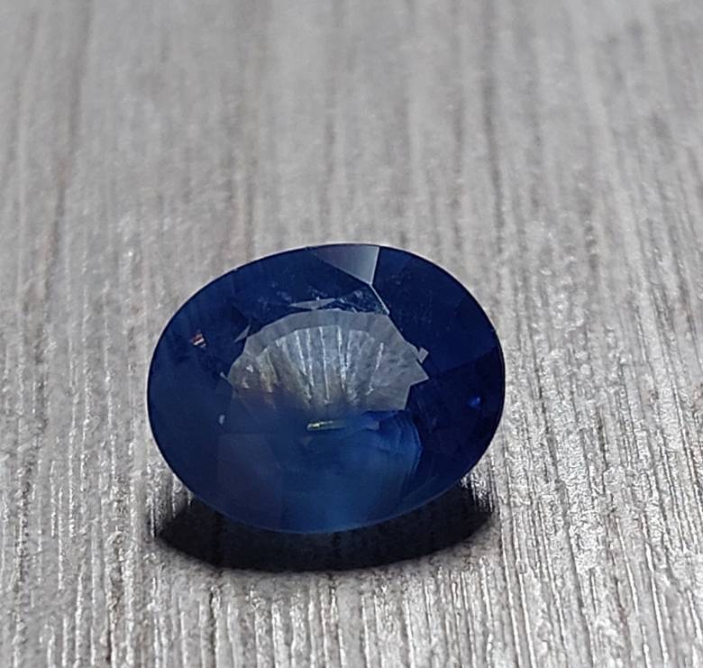 Сапфир  1.76ct   8x6.6mm - фото фото фото 6