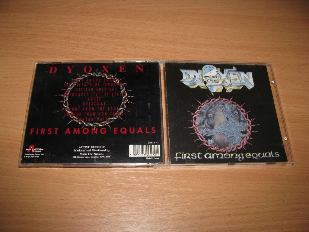 DYOXEN - First Among Equals    (1990 Active 1st press,UK) - фото фото фото 0