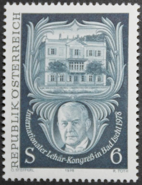 Австрия Композитор и дирижёр оркестра Франц Легар 1978 - фото фото фото 0