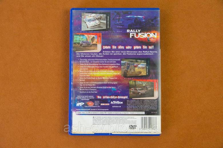 Диск для Playstation 2, гра Rally Fusion - Race of Champions - фото фото фото 2