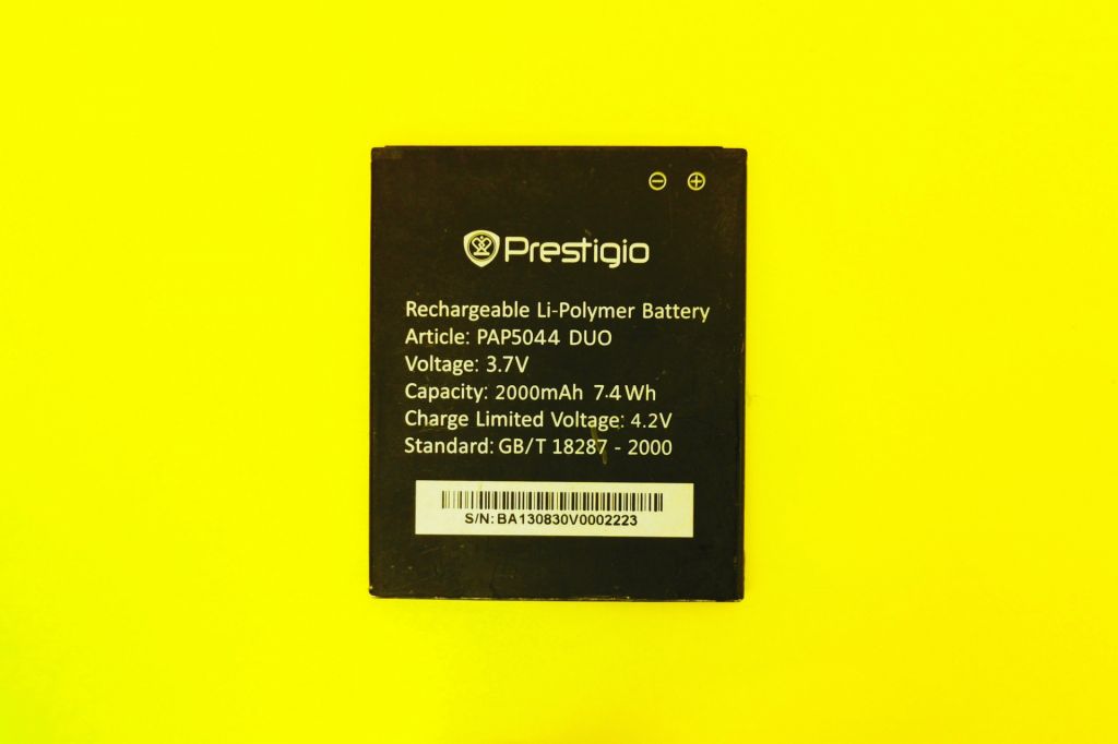 Аккумулятор акб Prestigio MultiPhone 5044 Duo / PAP5044 DUO   (2000 mAh) - фото фото фото 0