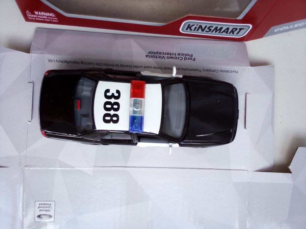 Ford Crown Victoria Police Interceptor 1:42 Kinsmart - фото фото фото 4