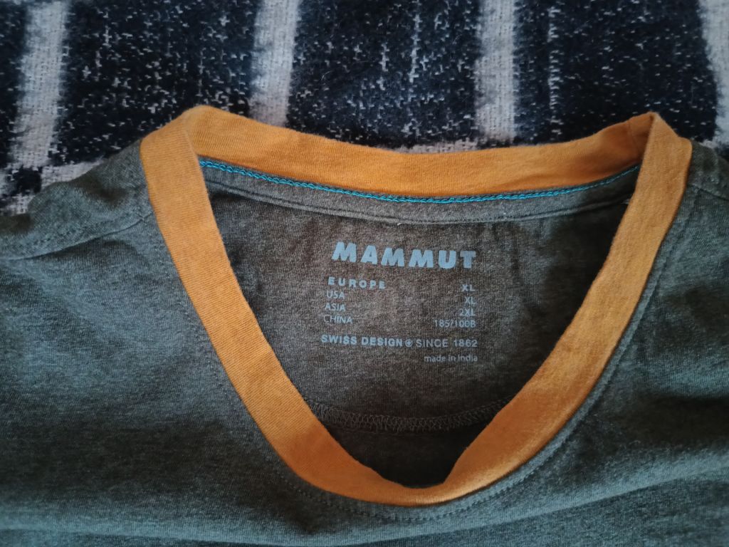 Футболка Mammut O T-shirt - фото фото фото 2