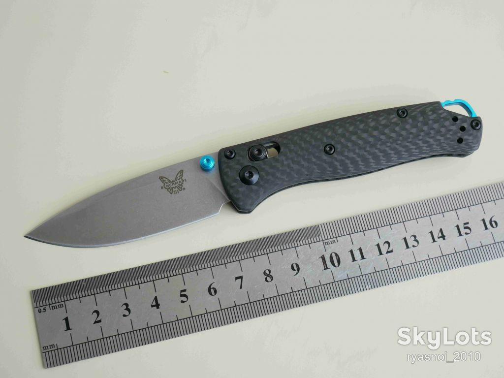 Bench 533-3 MINI BUGOUT, Replica, CARBON, D2 Stonewash, EDC, outdoor, Axis Lock - фото фото фото 1