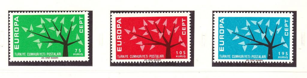 Турция 1962 г MNH - EUROPA  - CEPT - фото фото фото 0