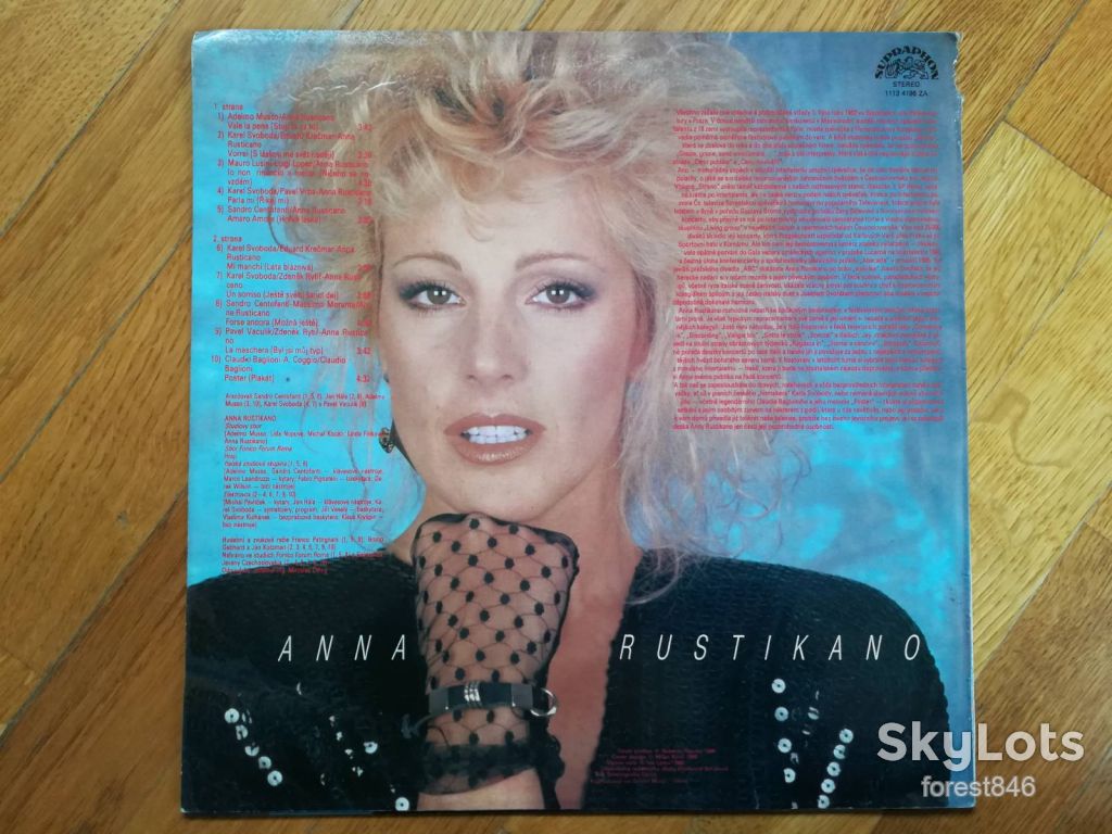 Anna Rustikano  (лам. конв.)-Ex., Чехословакия - фото фото фото 1