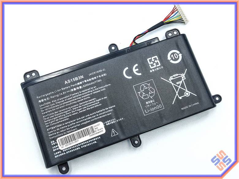 Батарея для ACER AS15B3N Predator 17X GX-791 (14.8V 5200mAh) - фото фото фото 0
