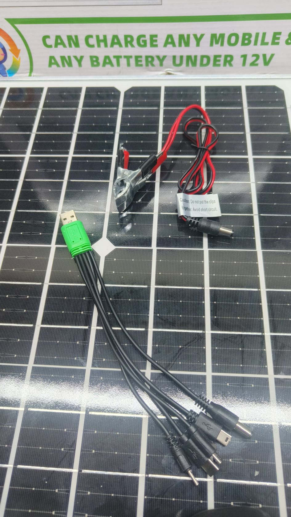 Лот Сонячна панель CCLamp CL-1825 Solar 20 Вт заряджання від сонця - фото фото фото 6