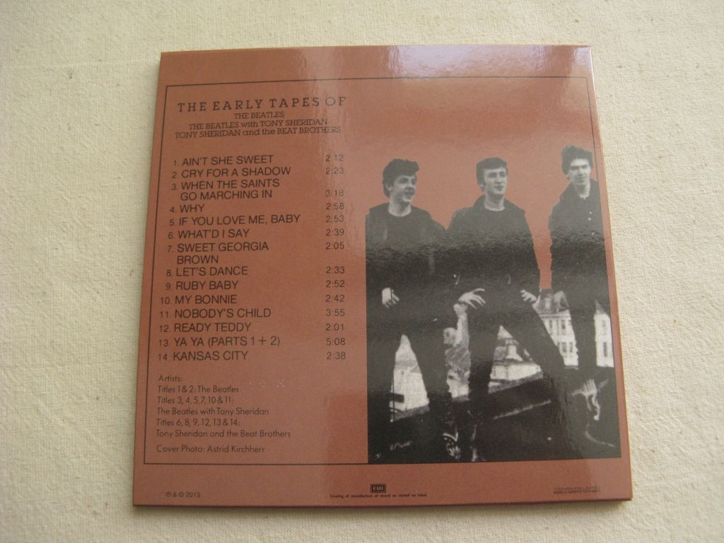 CDLP Beatles.  The Early Tapes of The Beatles. 1964/1992. - фото фото фото 5