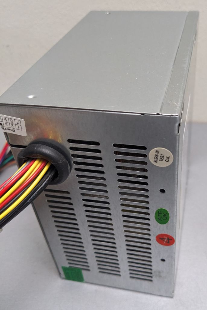 Блок живлення JNC, 24+4 pin кулер 80 мм, LC-B250ATX робочій , без живлення відеокарти. - фото фото фото 3