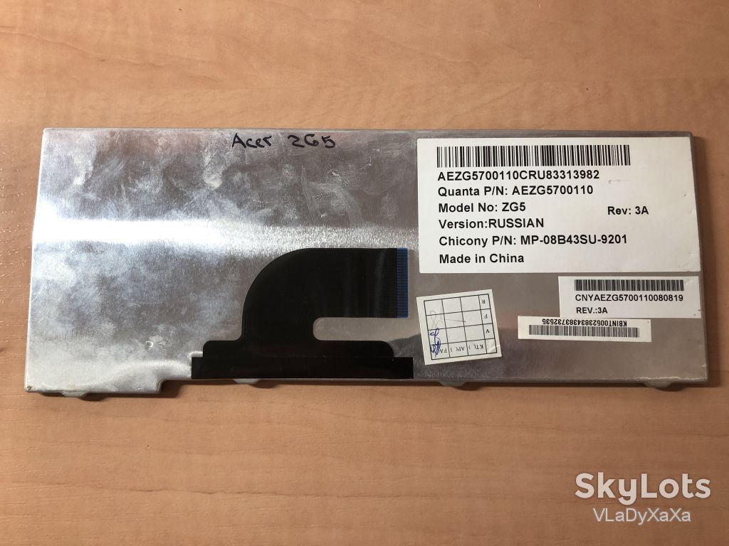 Acer Aspire One ZG5 Клавиатура - фото фото фото 3